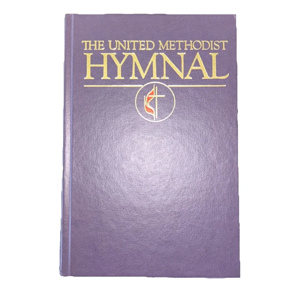 The United Methodist Hymnal Book of United Methodist Worship Purple Hardcover 95